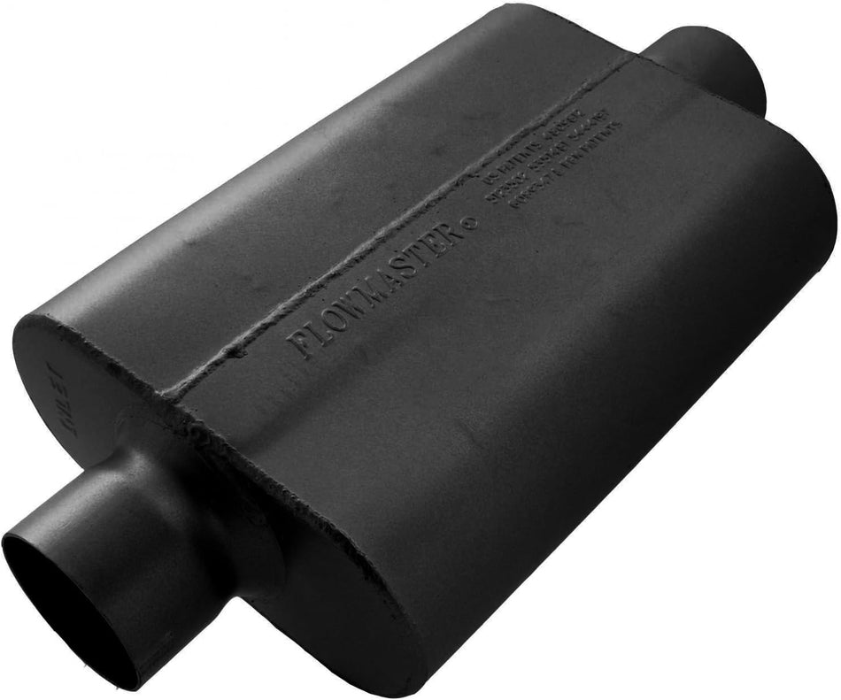 Flowmaster 943040 40 Delta Flow Muffler - 3.00 Center IN / 3.00 Center OUT - Aggressive Sound