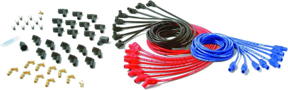 Taylor Cable 70052 8mm Pro Wire Black Spark Plug Wire Set