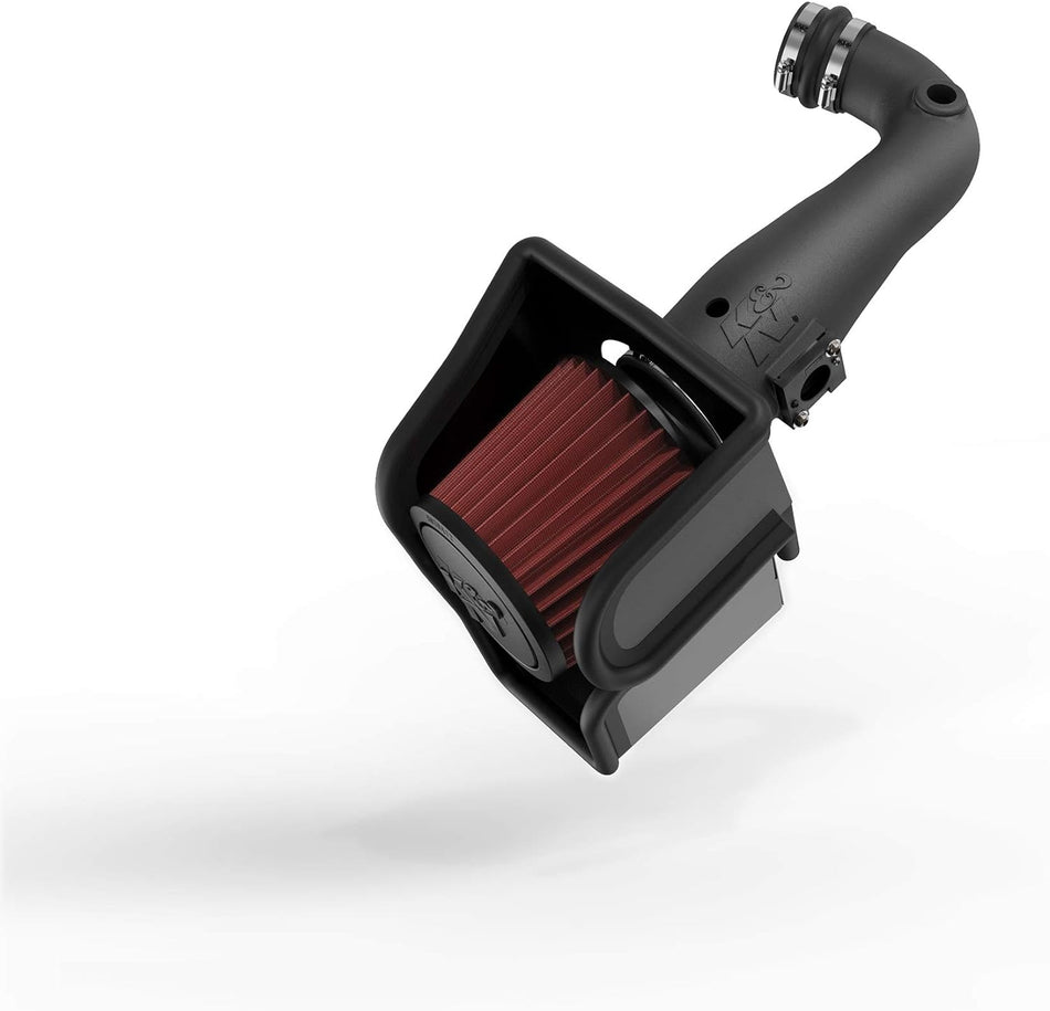 K&N Cold Air Intake Kit: High Performance, Guaranteed to Increase Horsepower: 50-State Legal: 2008-2010 Ford Super Duty (F250, F350, F450, F550) 6.4L V8 Diesel,57-2576