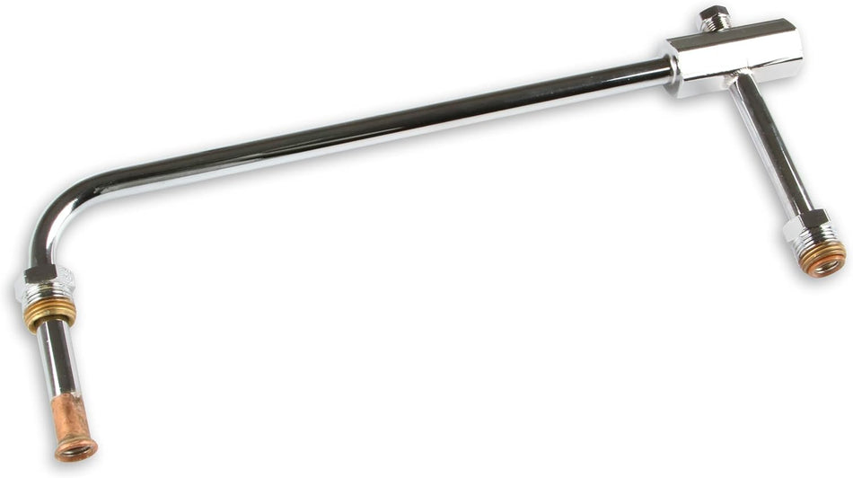 Holley Chrome Fuel Line