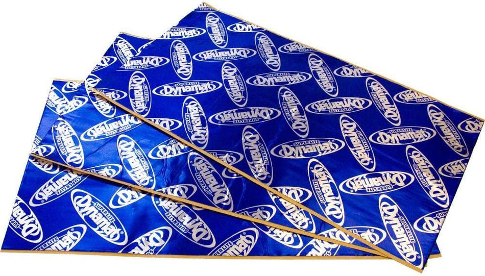 Dynamat 10612 18" x 32" Self-Adhesive Sound Deadener with SuperLite Tri-Pack, (Set of 3)