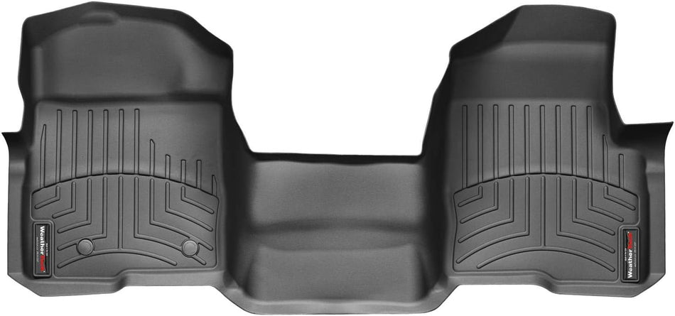 WeatherTech Custom Fit Front FloorLiner for Ford F150, Black