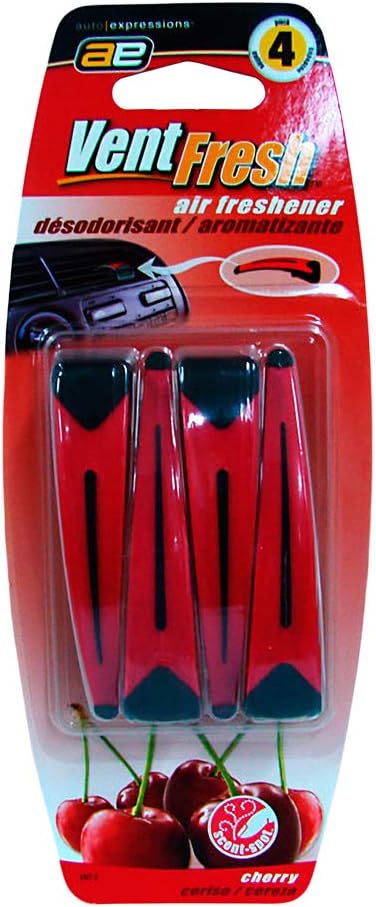 Medo VNT-2 Vent Fresh Air Freshener Sticks, Cherry Splash, 1 Pack