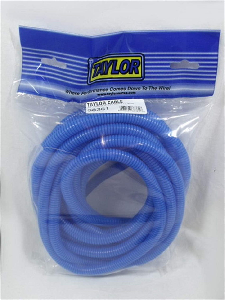 Taylor Cable 38361 Blue Convoluted Tubing