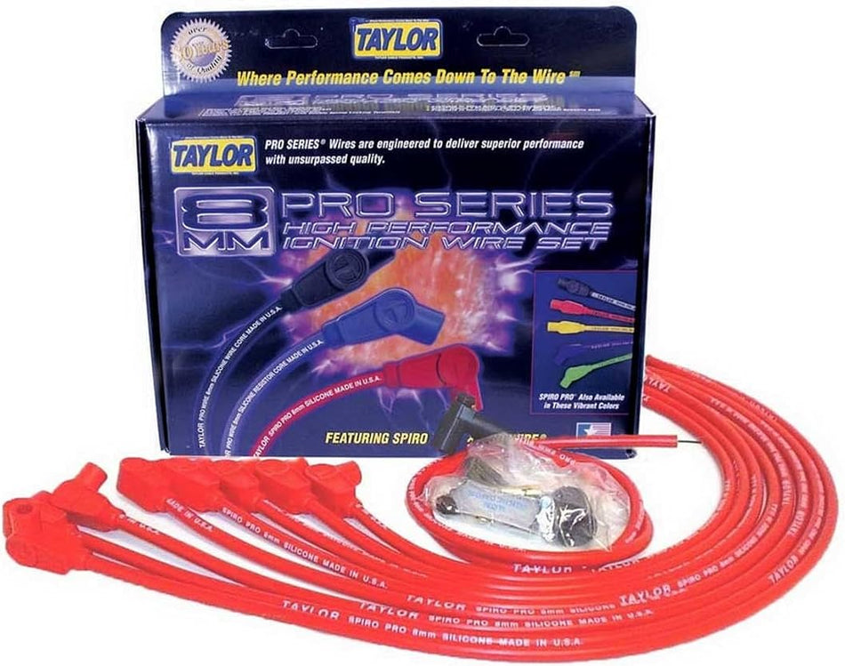 Taylor Cable 76229 Spiro-Pro Spiro-Wound Spark Plug Wire Set