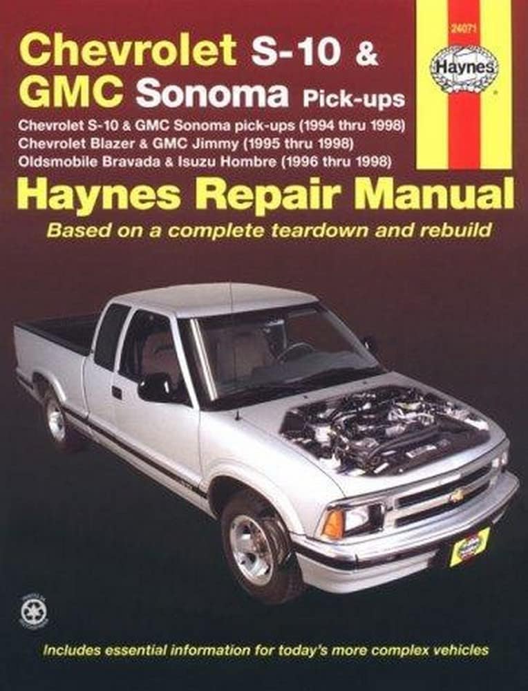 S-10 94-2001 (Haynes Repair Manual (Paperback))