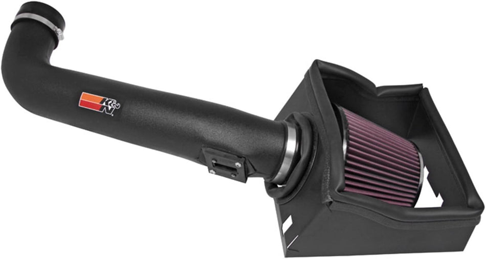K&N Cold Air Intake Kit: High Performance, Guaranteed to Increase Horsepower: 50-State Legal: 2007-2014 Ford/Lincoln (Expedition, F150, F150 SVT Raptor, Navigator) 5.4L V8,57-2575