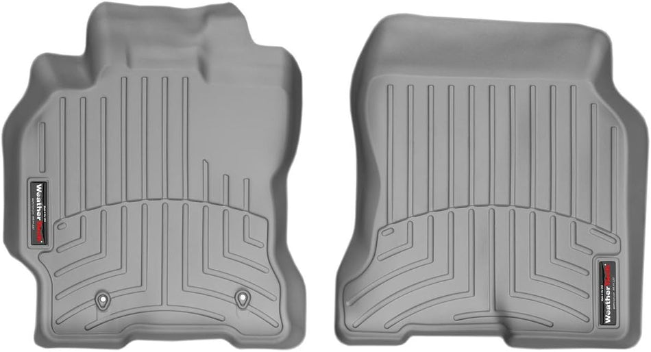 WeatherTech Custom Fit Front FloorLiner for Toyota Prius, Grey