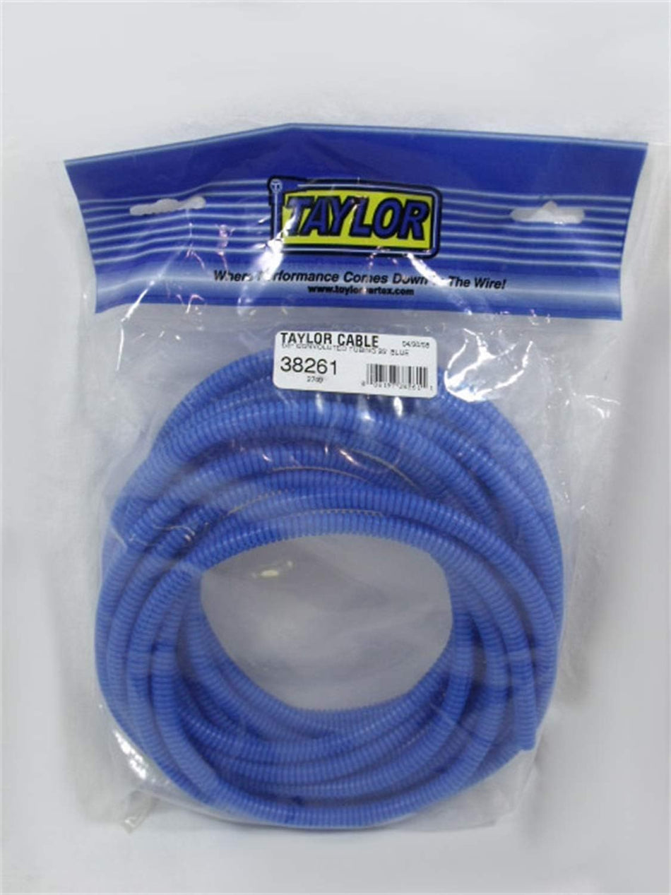 Taylor Cable 38261 Blue Convoluted Tubing