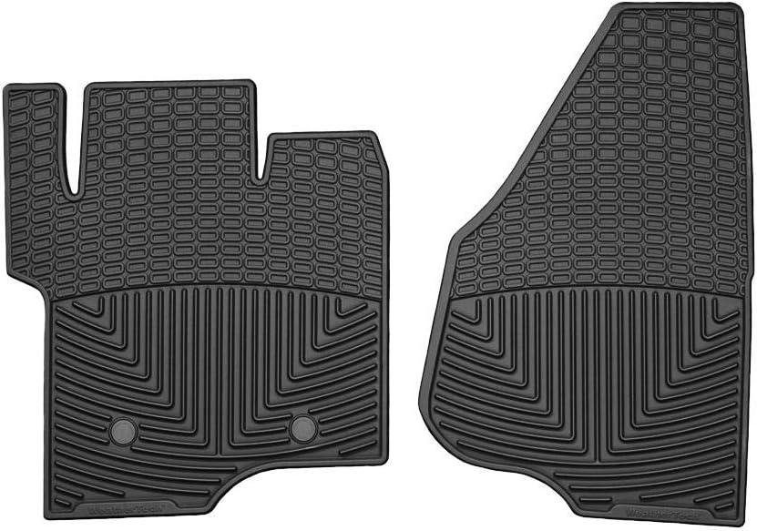 WeatherTech Trim to Fit Front Rubber Mats for Ford Super Duty, Black