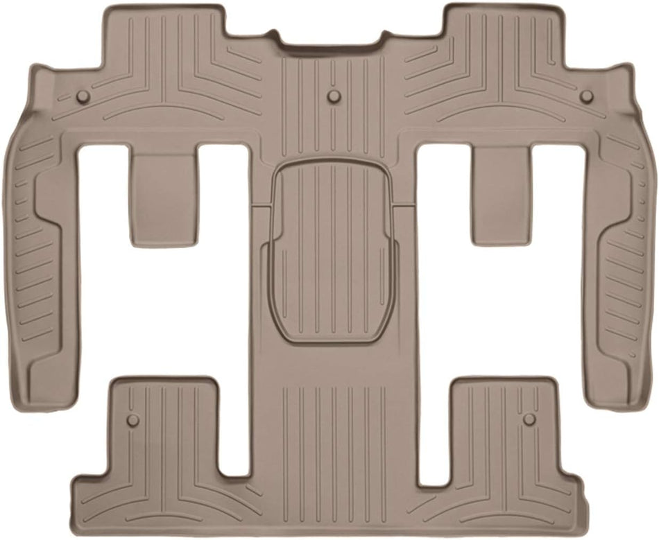 WeatherTech Custom Fit Rear FloorLiner for Buick Enclave, Tan