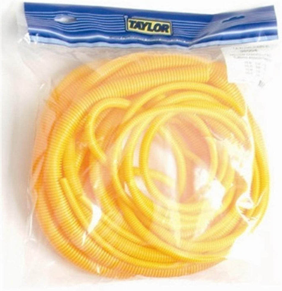 Taylor Cable 38004 Yellow Pre-Packaged Convoluted Tubing Assortment