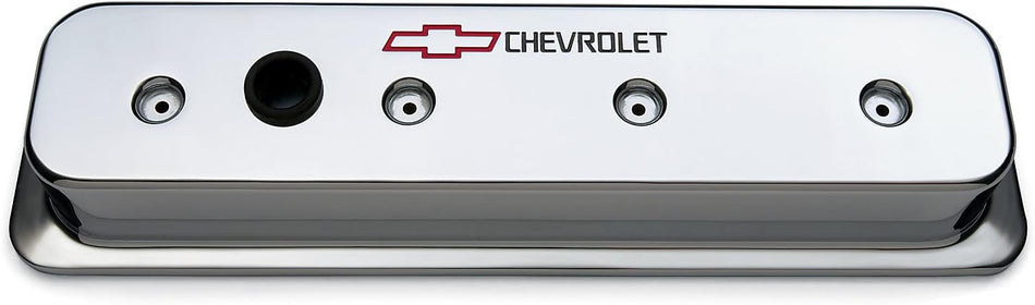 Proform 141-132 SBC Chrome Die Cast Center Bolt Valve Cover