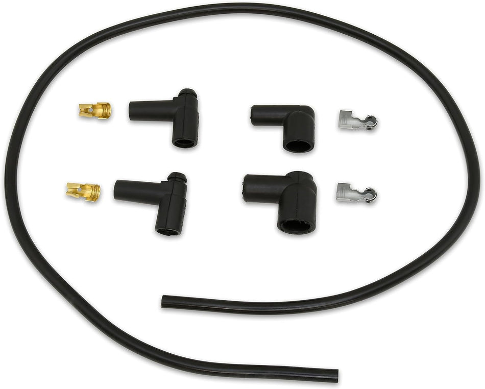Taylor Cable 45409 Black 8mm Spiro-Pro Spiro-Wound Core Coil Wire Repair Kit
