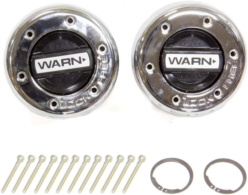 WARN 11690 Standard Manual Locking Hub with 30 Splines, 1 Pair