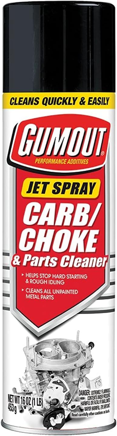 Gumout 800002230 Carb and Choke Cleaner, 16 oz.