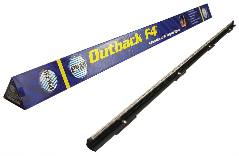 Pacer Performance 20-800 Outback F4 Black/Clear Rigid LED Tailgate Light