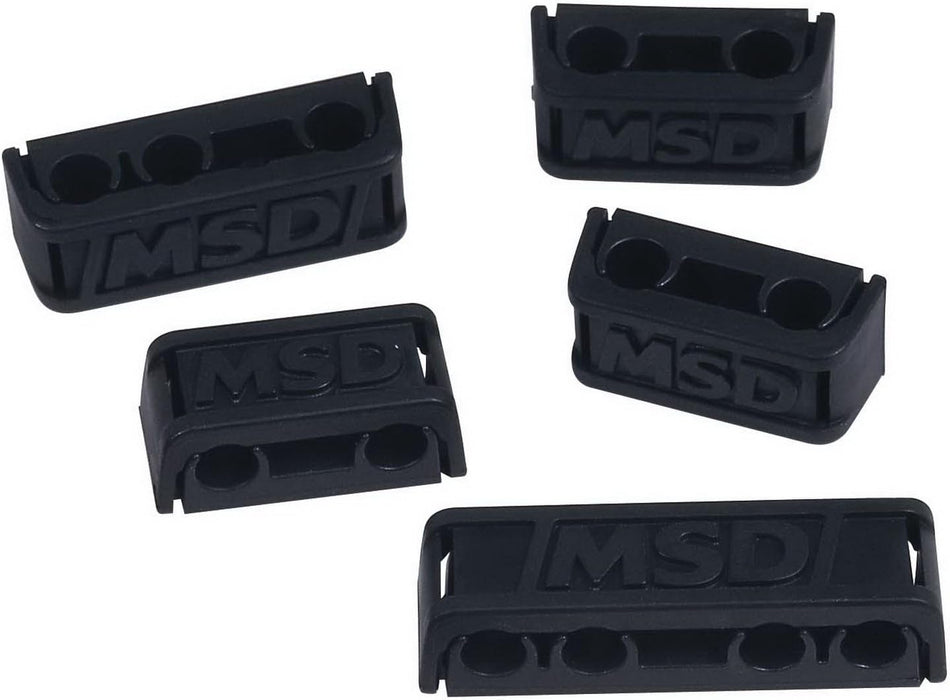 MSD 8843 Pro-Clamp Plug Wire Separator, (Set of 8)