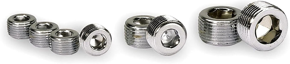 Moroso 39153 1/2" NPT Chrome Plug