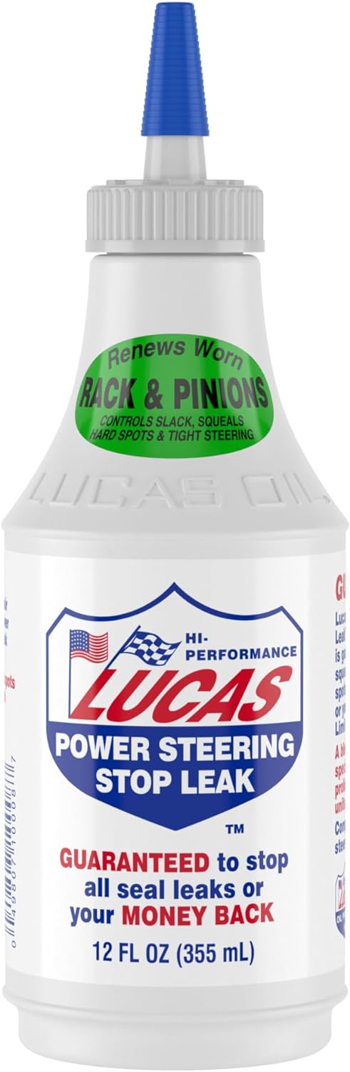 Lucas 10008 Power Steering Stop Leak - 12 oz