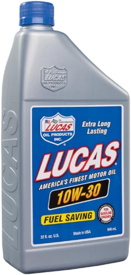 Lucas Oil 10276 SAE 10W-30 Motor Oil - 1 Quart Bottle