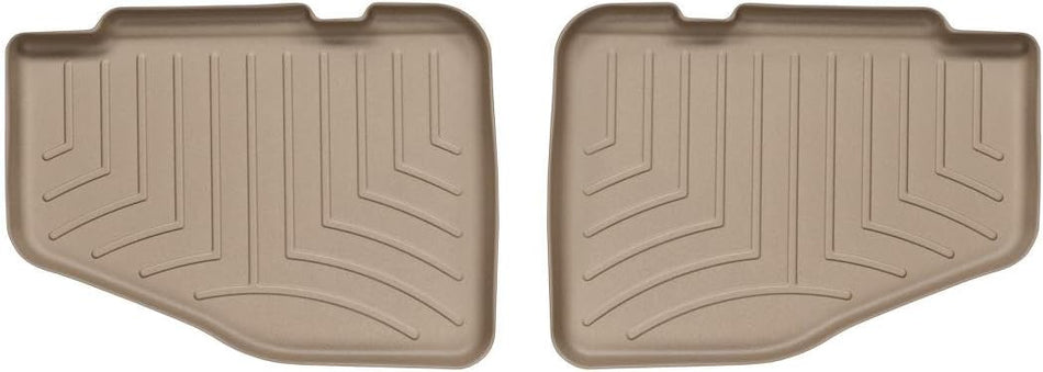 WeatherTech Custom Fit Rear FloorLiner for Jeep Wrangler, Tan