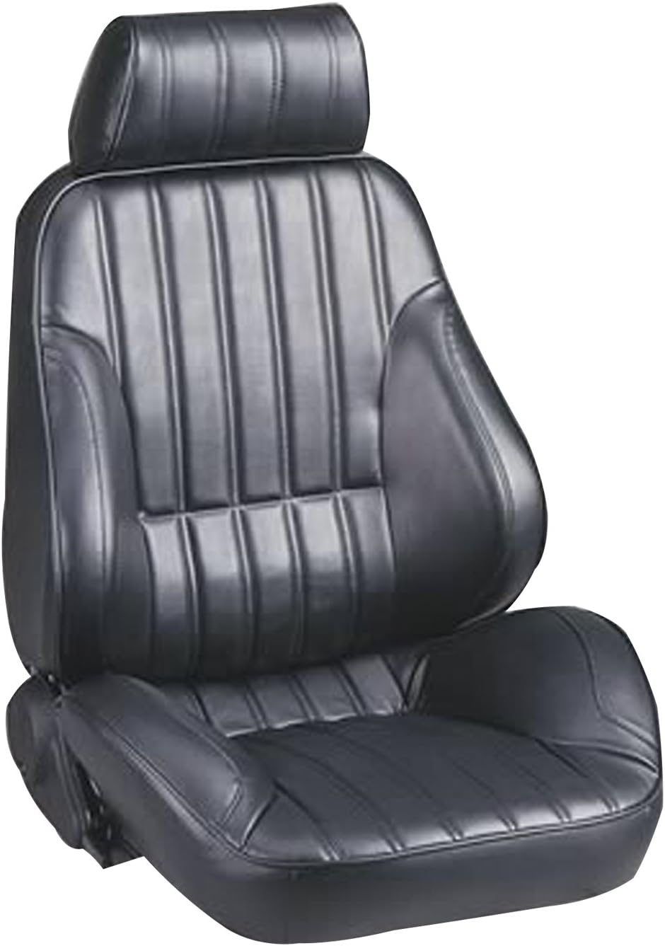 ProCar by Scat 80-1000-51R RALLY Series 1000 Black Vinyl Right Recliner Seat
