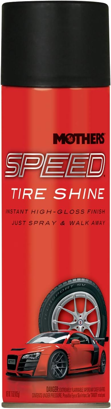Mothers 16915 Speed Tire Shine, 15 oz.