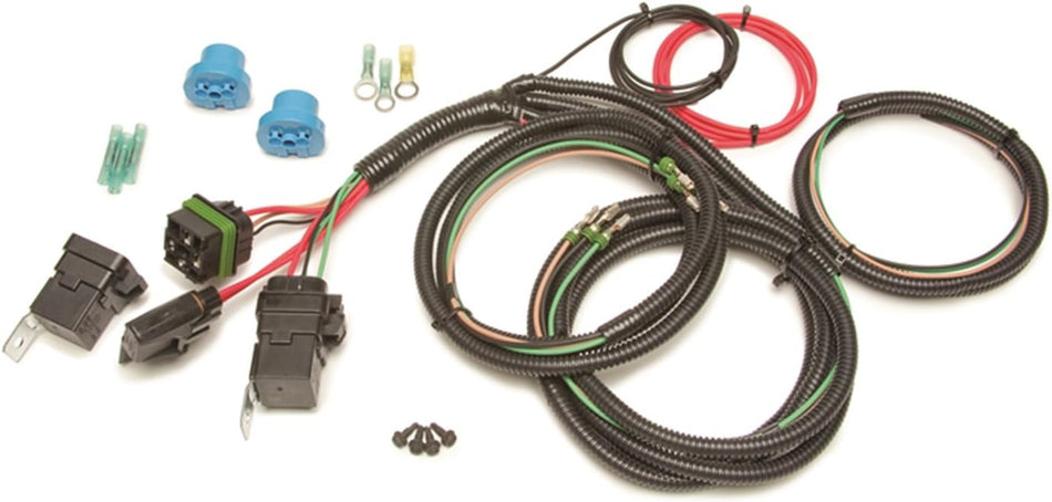 Painless Performance 30816 Headlight Relay Conversion Harness for 9004 & 9007 Bulbs