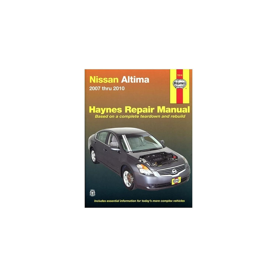 Nissan Altima: 2007 thru 2010 (Haynes Repair Manual)