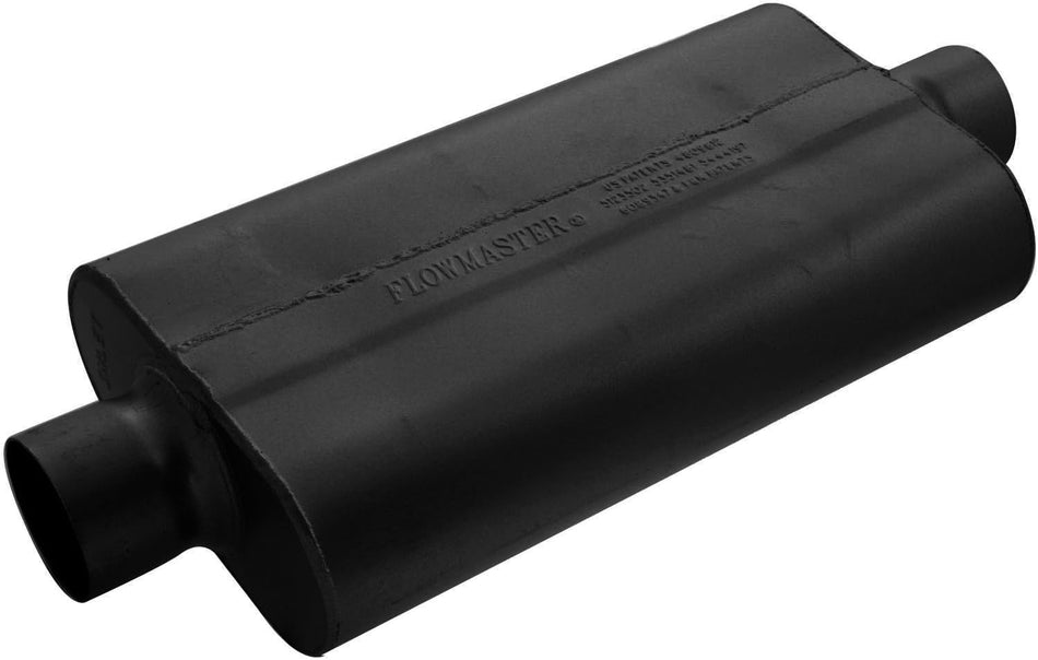Flowmaster 943050 50 Delta Flow Muffler - 3.00 Center IN / 3.00 Center OUT - Moderate Sound