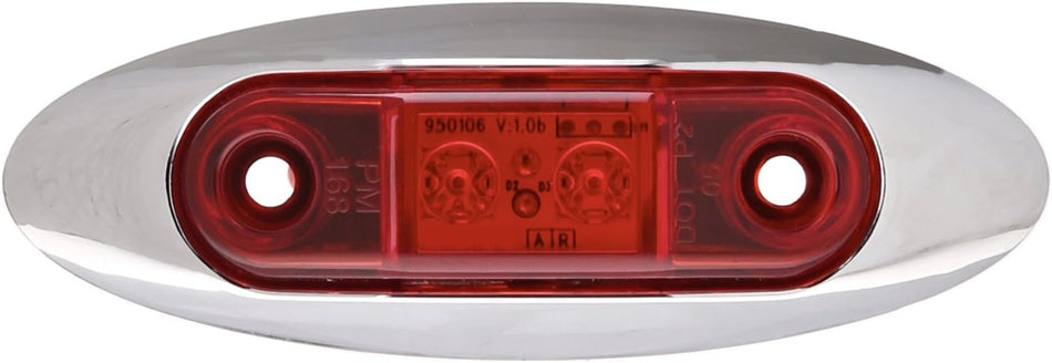 Peterson Manufacturing V168XR Red Clearance Light Kit