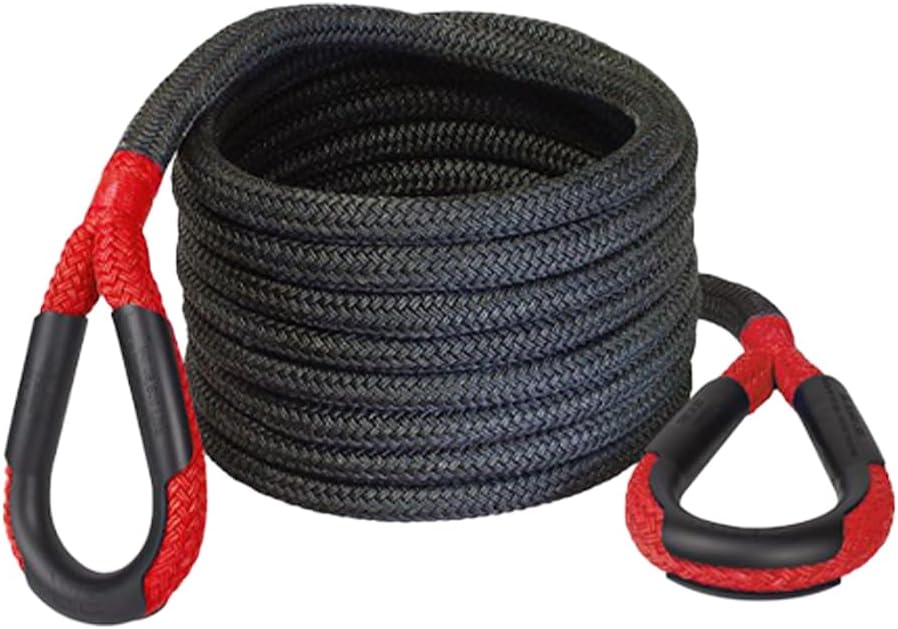 Bubba Rope 176680RDG 7/8" x 30' Breaking Strength Original Rope with Standard Red Eye - 28600 lbs. Capacity