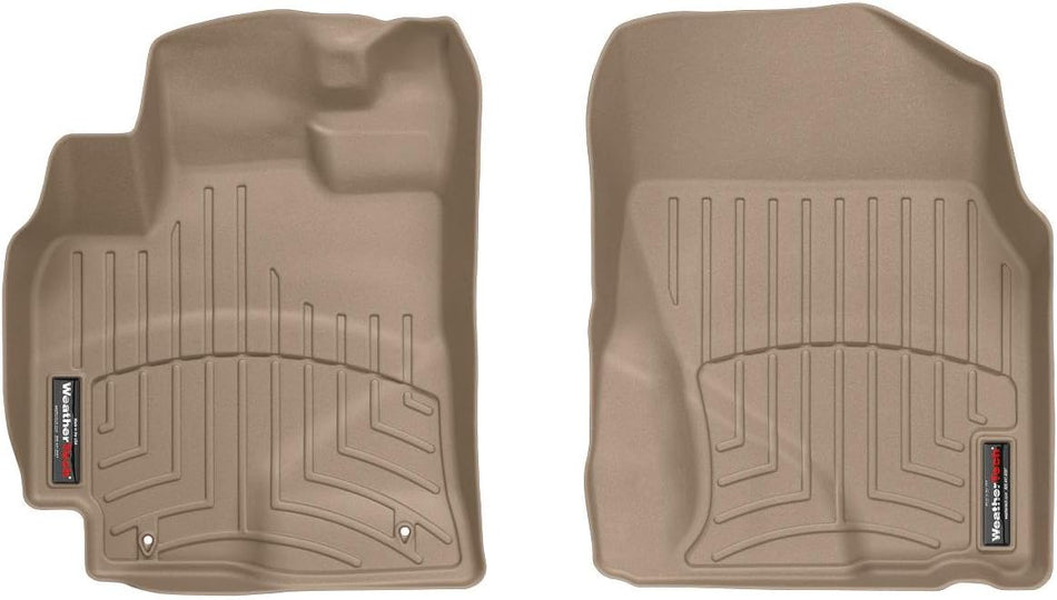 WeatherTech Custom Fit Front FloorLiner for Pontiac Vibe, Tan