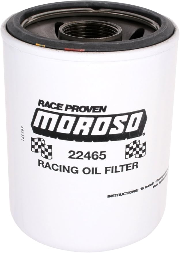 Moroso 22465 Racing Oil Filter for Universal Racing Applications