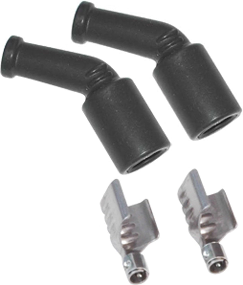 MSD 3304 Spark Plug Wire Boot and Terminal, (Set of 2)