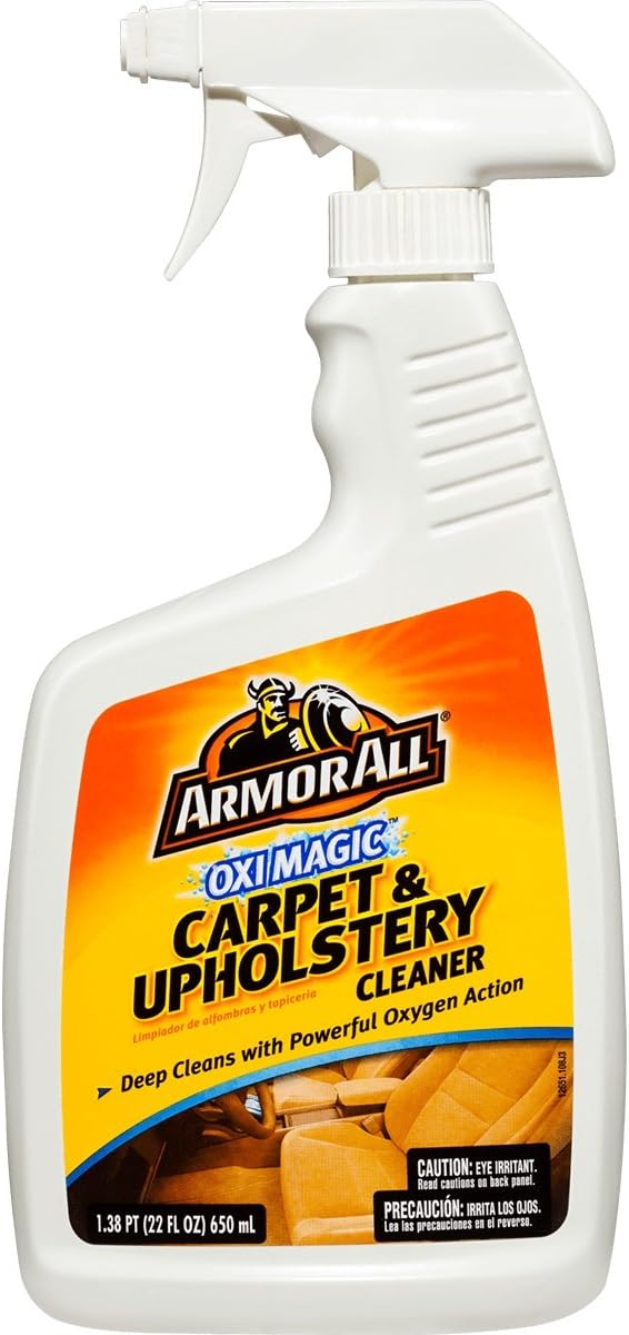 Armor All Car Carpet & Fabric Spray Bottle, Cleaner for Cars & Truck, Oxi-Magic, 22 Fl Oz, 7333