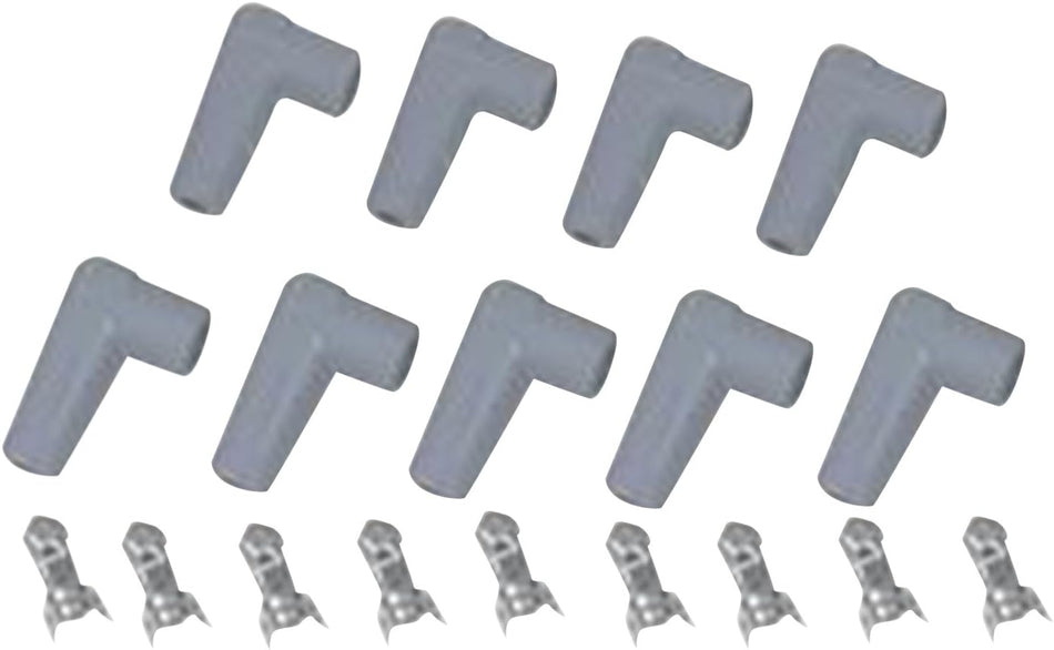 MSD 8848 Spark Plug Wire Boot Kit, (Set of 9)