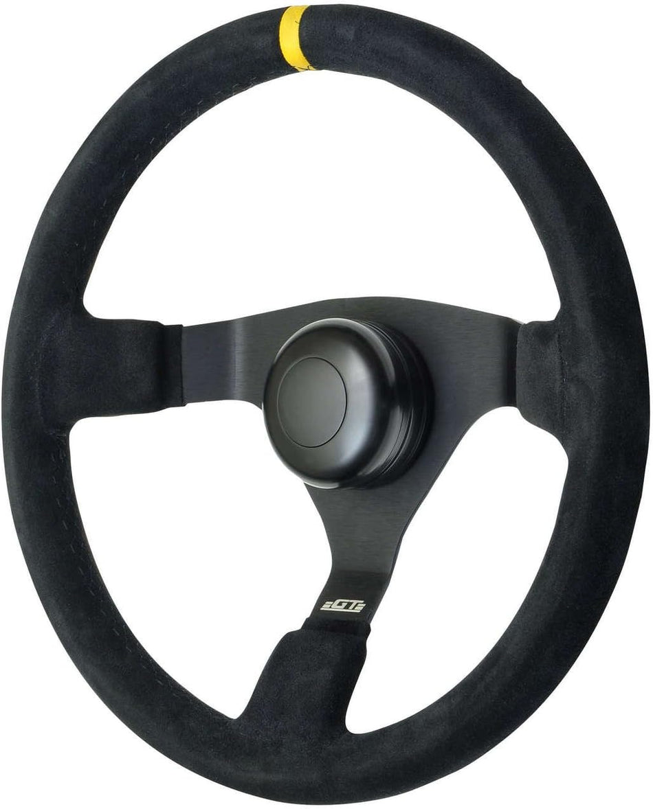 GT Performance 54-4316 Switchback Suede Steering Wheel