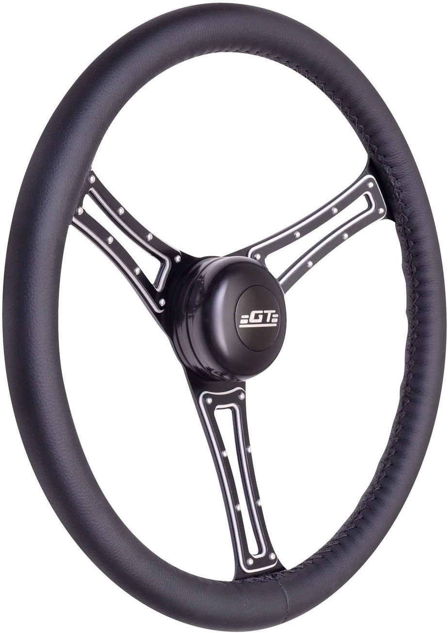 GT Performance 54-5815 Autocross Leather Steering Wheel