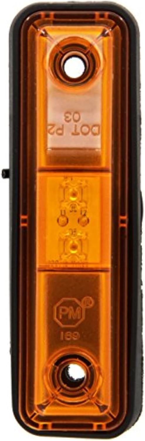 Peterson V169KA The 169 Series Piranha LED Clearance/Side Marker Light - Amber Kit