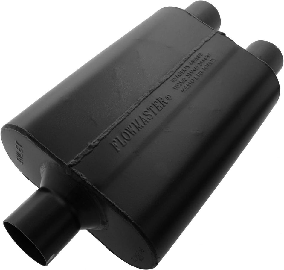 Flowmaster 9425472 Super 44 Muffler - 2.50 Center IN / 2.50 Dual OUT - Aggressive Sound