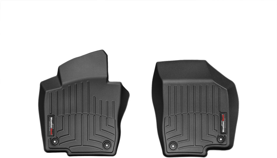WeatherTech Front FloorLiner for Select Volkswagen Passat Models, Black - 443841