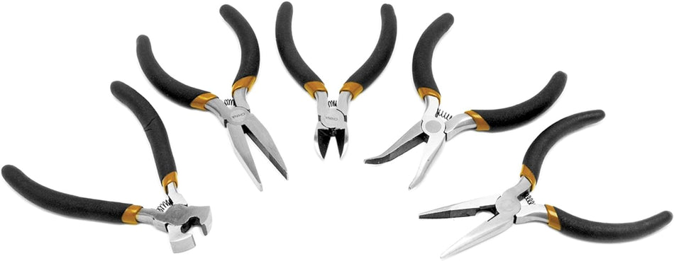 Performance Tool W1132 5-Piece Mini Pliers Set