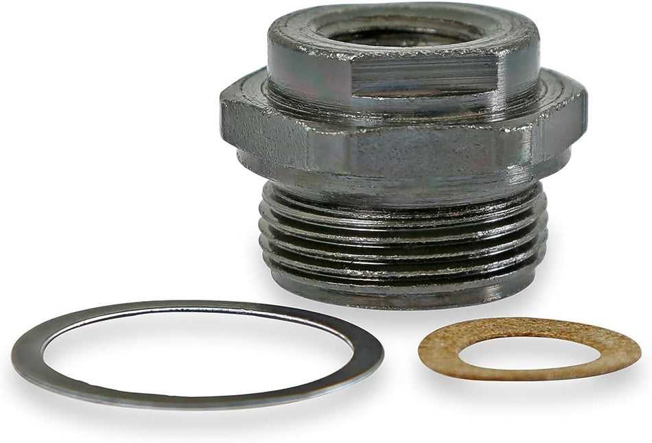 Holley 5/16 Tube Fuel Fitting, Black