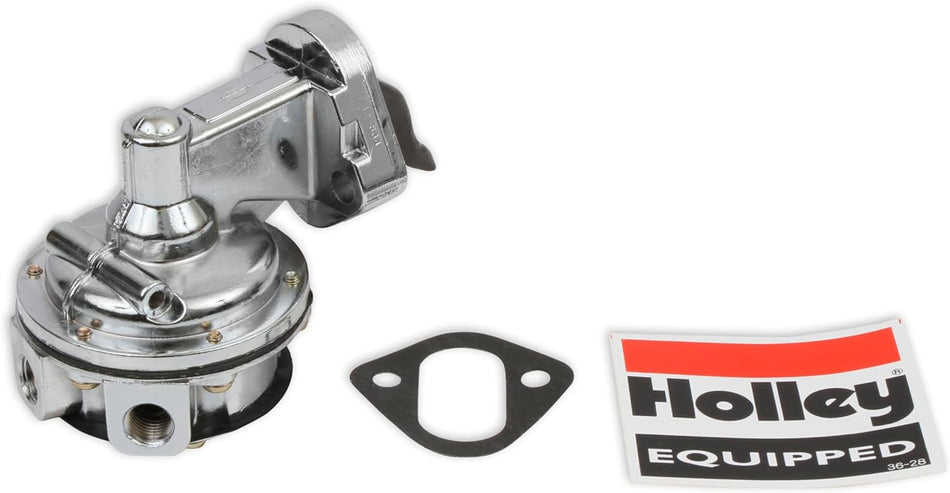 Holley Mechanical Fuel Pump, Csb V8 58-78, 80 Gph, Silver
