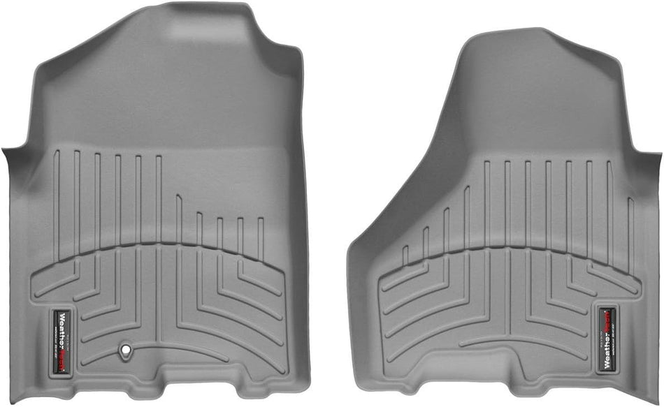 WeatherTech Custom Fit Front FloorLiner for Dodge Ram, Grey