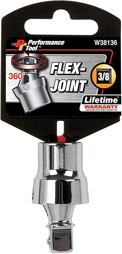 Performance Tool W38136 Performance Tool 3/8-Inch Drive Flex Universal Joint