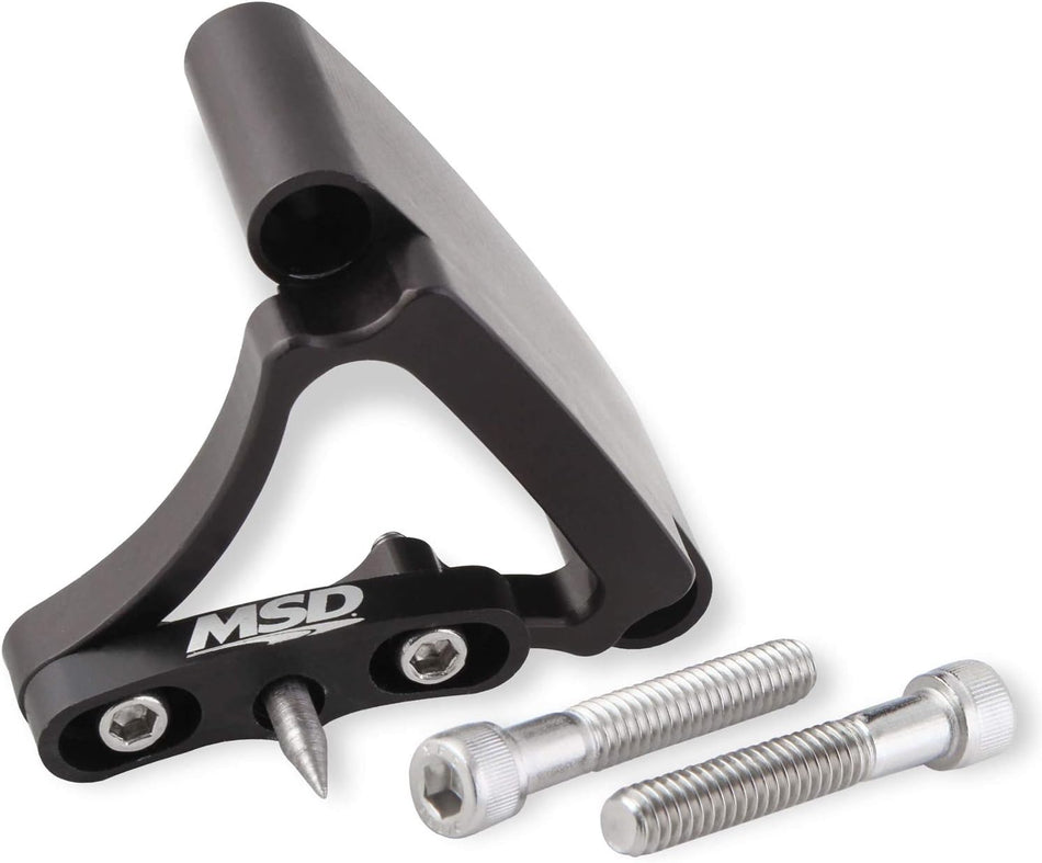 MSD 89884  Timing Pointer (Billet Small Block Chevy, Fits 8" Balancer)