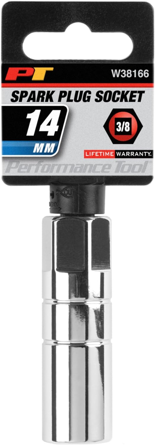 Performance Tool W38166 3/8" Dr 14mm Spark Plug Socket